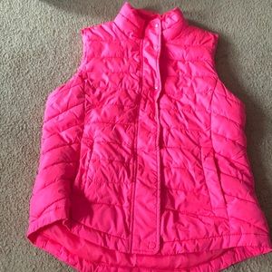 Gap bright pink vest